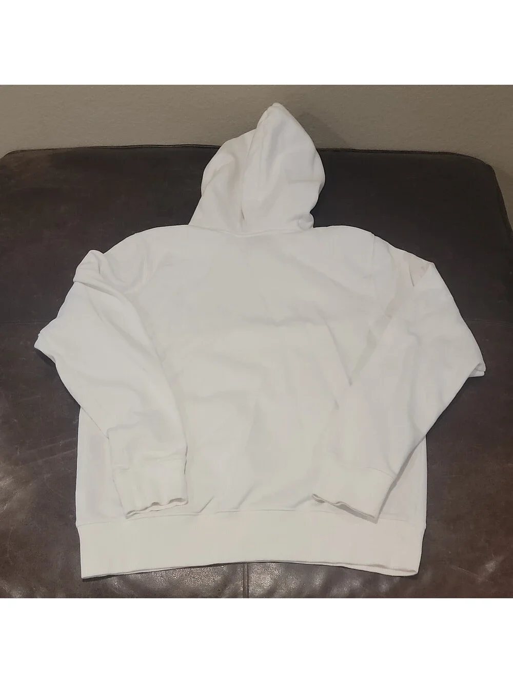The North Face White Half Dome Pullover Hoodie Sweatshirt Mens SZ Medium 363